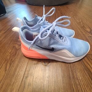 Nike Light Blue & Coral Athletic Sneakers